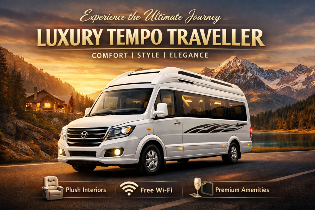Choose Luxury Tempo Traveller