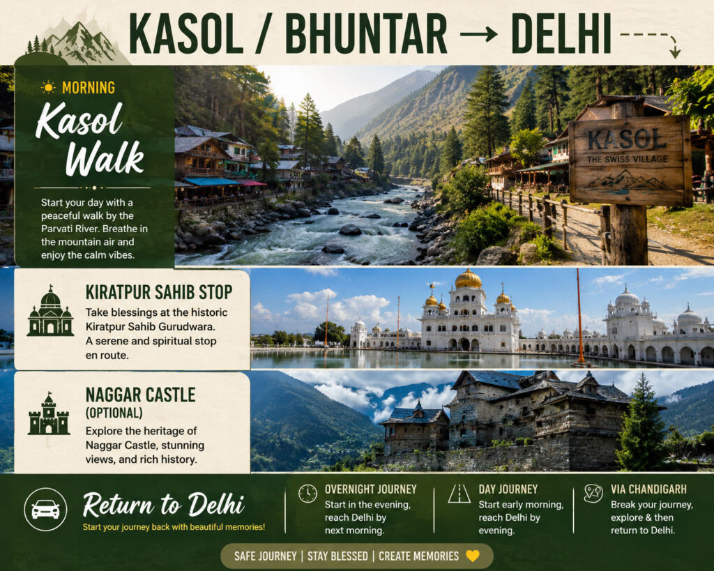 delhi manali