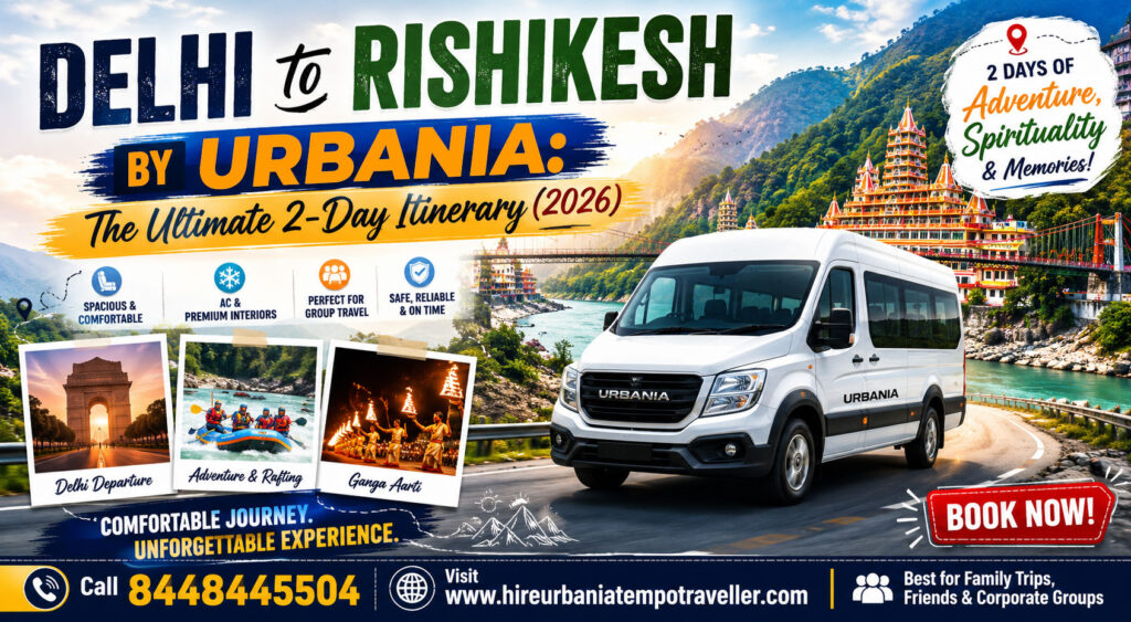 Delhi to Rishikesh 2 Day Itinerary by Urbania