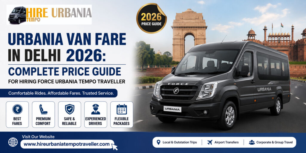 Urbania Van Fare in Delhi