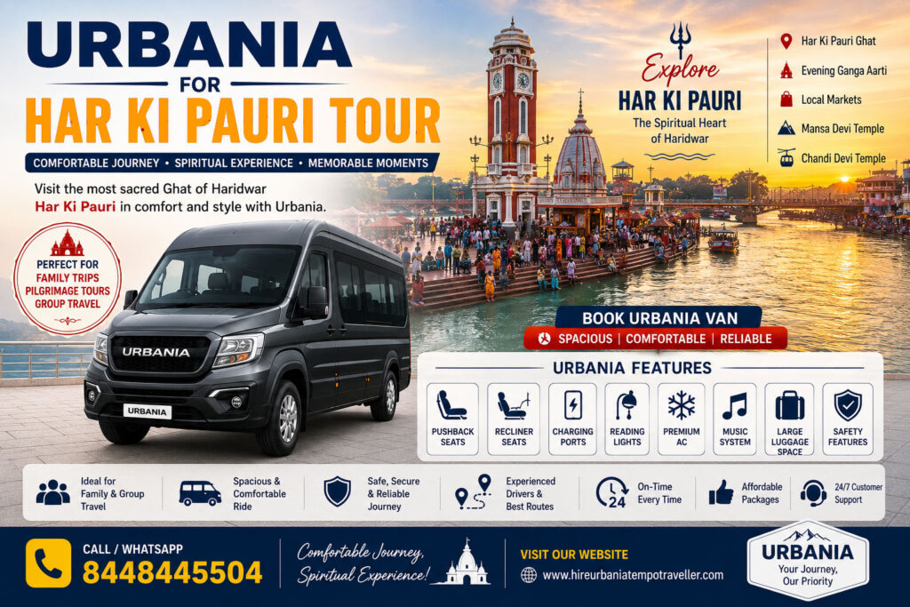 Urbania for Har Ki Pauri Tour