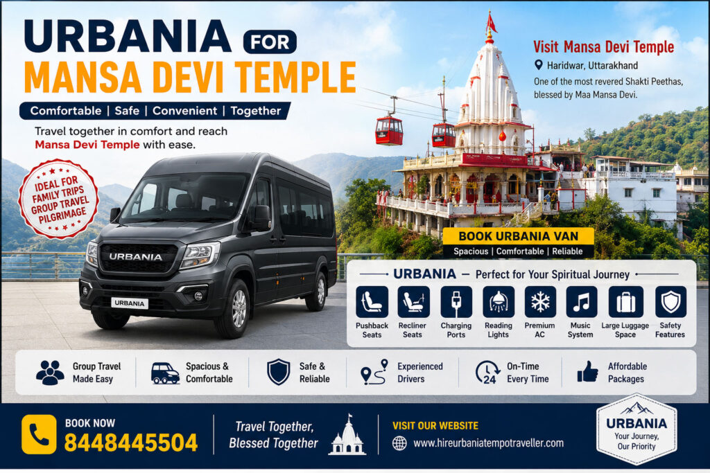 Urbania for Mansa Devi Temple